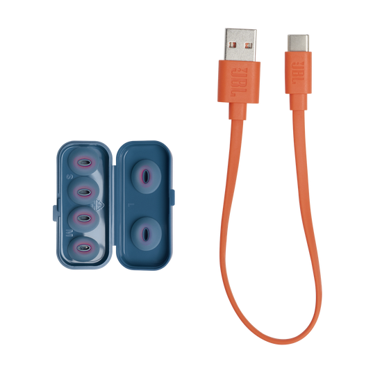 JBL Tune Flex - Blue - True wireless Noise Cancelling earbuds - Detailshot 10